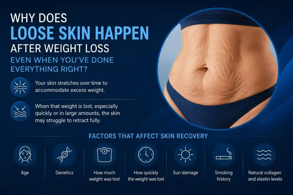Why Does Loose Skin Happen After Weight Loss Even When You’ve Done Everything Right Watford?
