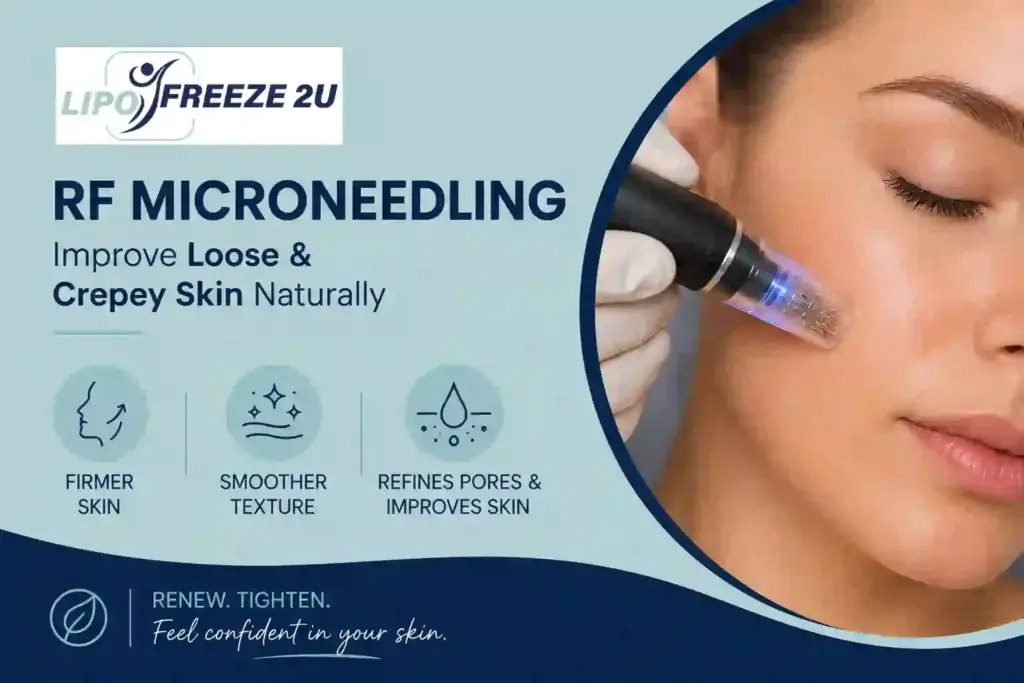 Can RF Microneedling Help Improve Loose and Crepey Skin Watford?